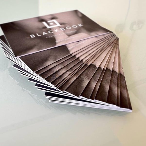 Double thickness business card