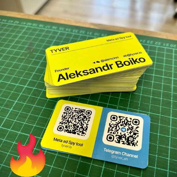 MODERN NETWORKING: Soft-Touch + QR Code Cards. 🚀
We produced these vibrant, tech-forward …