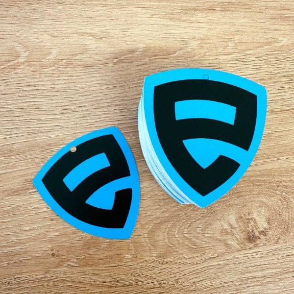 CUSTOM BRAND TAGS: Precision Die-Cut. 🛡️
Moving from large format to small-scale detail! We …