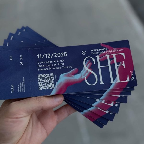 It’s all in the details! ✨ We just wrapped up printing these custom tickets for the ‘SHE’ Pole …