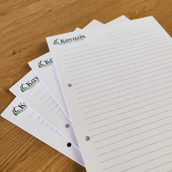 ESSENTIALS: Custom Branded Notepads. 💼
Custom corporate stationery for KAVAZIS Audit • Tax • …