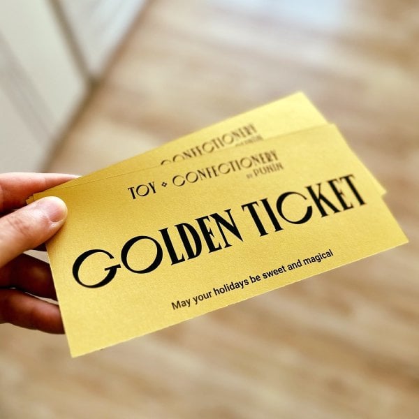 THE GOLDEN TICKET. Exclusive Voucher Printing. 🍫
The simplest techniques can make the greatest …