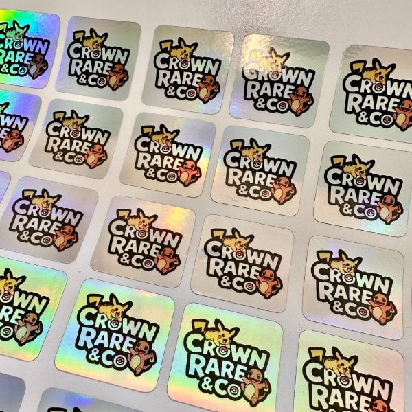 BEYOND VIBRANT: Custom Holographic Stickers. ⚡
Make your branding impossible to miss. We just …