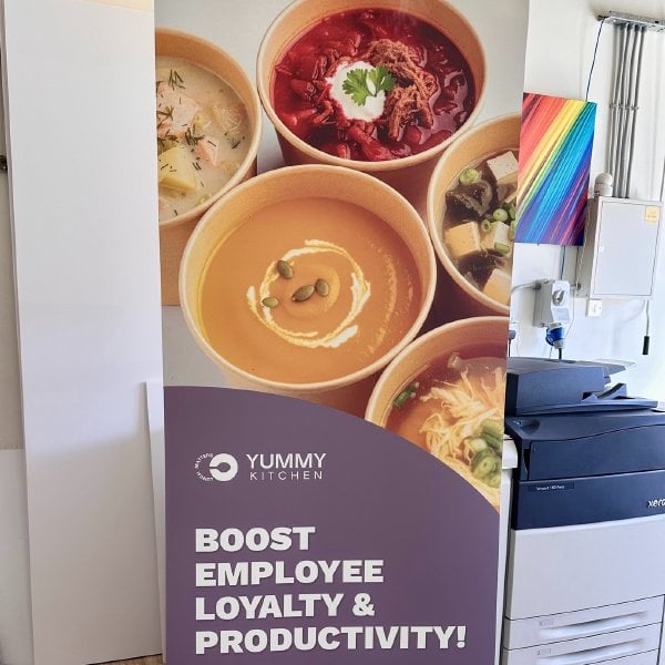 PORTABLE IMPACT: Custom Roll-Up Banners. 📈
Need a professional display that travels with you? …