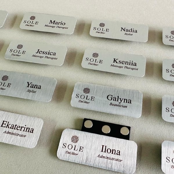 Magnetic Name Badges